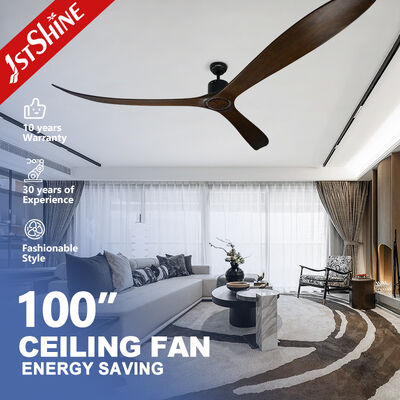 良い値段 リモコン付き100インチ大型天井扇風機 3 固木刃 DCモーター オンライン